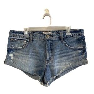 Free People Shorts Womens Size 30 Cut Off Denim Shorts